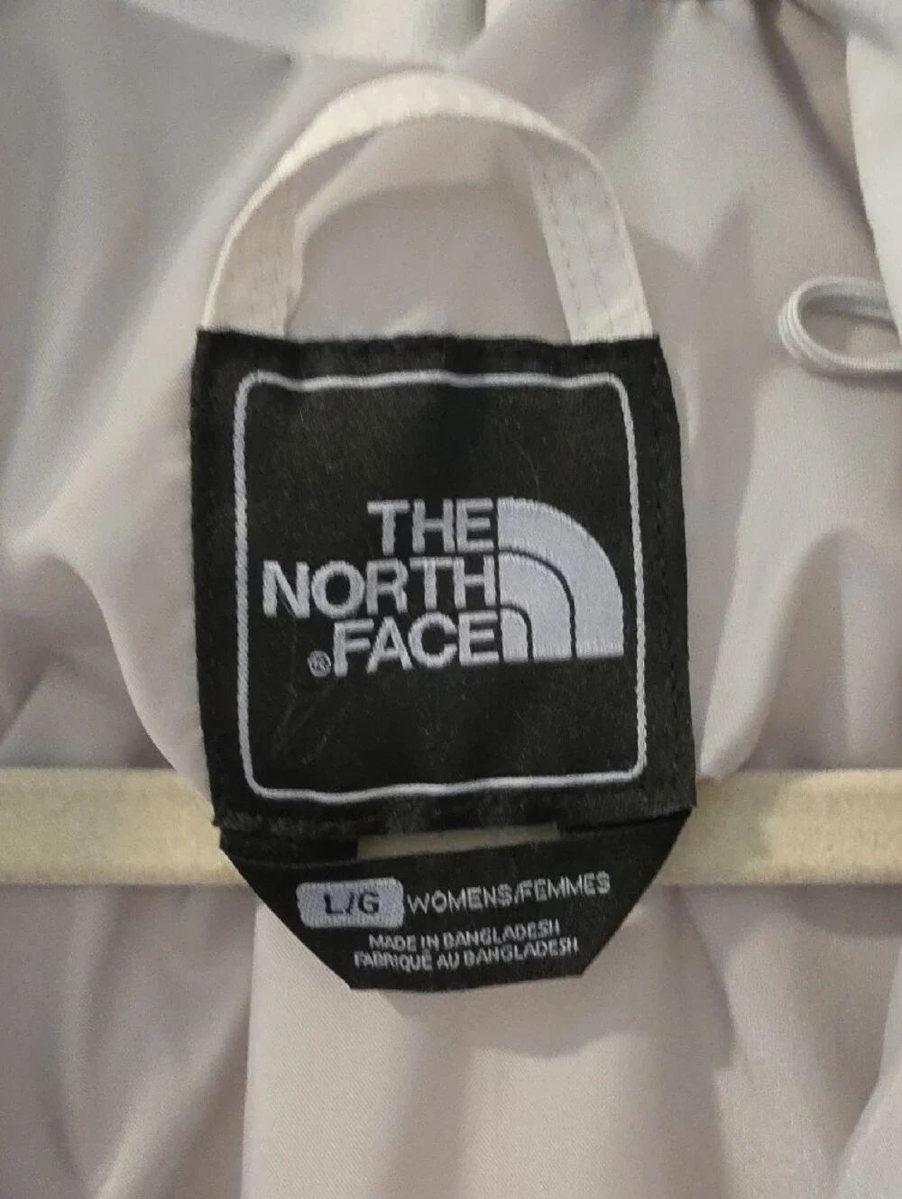The North Face Women's Light Beige Quilted Puffer Jacket